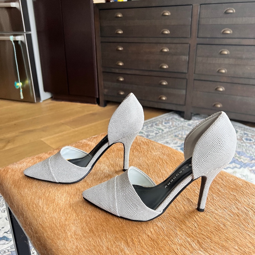 Chinese Laundry White Heels Size 8